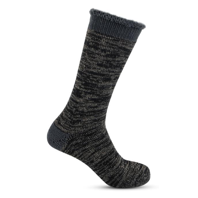 totes toasties® Mens 3.0 TOG  Brushed Inside Thermal Lined Socks (Twin Pack) Black Twist Extra Image 5